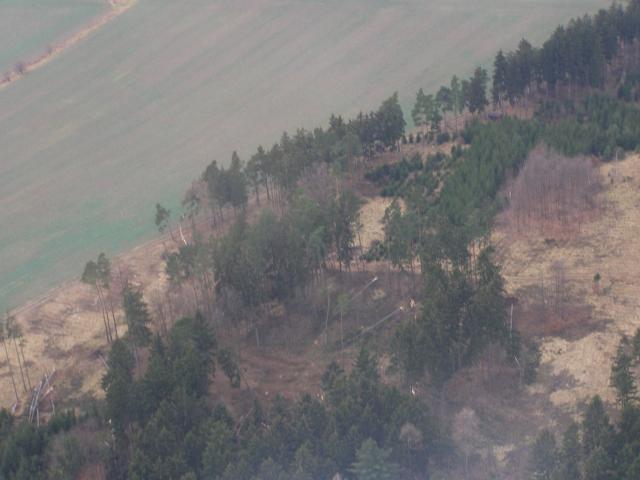 Vichrice 19.1.2007 na Tisovníku